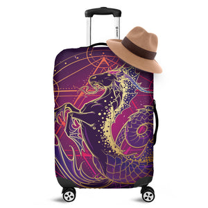Fantastic Capricorn Sign Print Luggage Cover