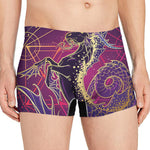 Fantastic Capricorn Sign Print Men's Boxer Briefs
