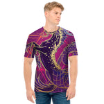 Fantastic Capricorn Sign Print Men's T-Shirt