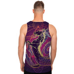Fantastic Capricorn Sign Print Men's Tank Top