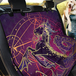 Fantastic Capricorn Sign Print Pet Car Back Seat Cover