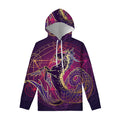 Fantastic Capricorn Sign Print Pullover Hoodie