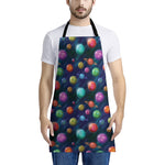 Fantastic Planets Pattern Print Apron