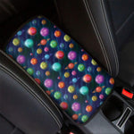 Fantastic Planets Pattern Print Car Center Console Cover