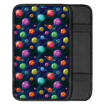 Fantastic Planets Pattern Print Car Center Console Cover