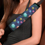 Fantastic Planets Pattern Print Car Seat Belt Covers