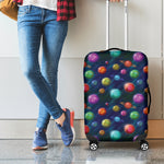Fantastic Planets Pattern Print Luggage Cover
