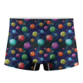 Fantastic Planets Pattern Print Men's Boxer Briefs