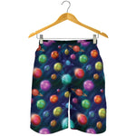 Fantastic Planets Pattern Print Men's Shorts