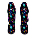 Fantastic Planets Pattern Print Muay Thai Shin Guards