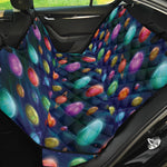 Fantastic Planets Pattern Print Pet Car Back Seat Cover
