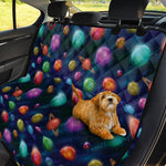 Fantastic Planets Pattern Print Pet Car Back Seat Cover