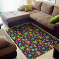 Fantastic Star Pattern Print Floor Mat