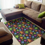 Fantastic Star Pattern Print Area Rug