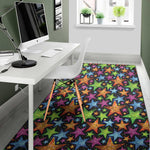 Fantastic Star Pattern Print Area Rug