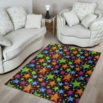 Fantastic Star Pattern Print Area Rug