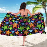 Fantastic Star Pattern Print Beach Sarong Wrap