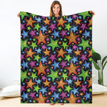 Fantastic Star Pattern Print Blanket