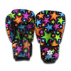 Fantastic Star Pattern Print Boxing Gloves