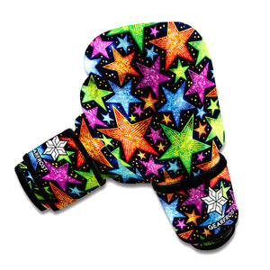 Fantastic Star Pattern Print Boxing Gloves