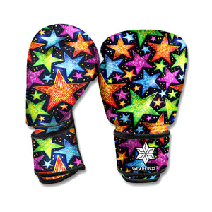 Fantastic Star Pattern Print Boxing Gloves