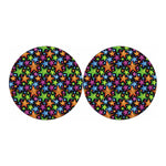 Fantastic Star Pattern Print Car Coasters