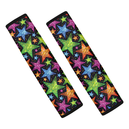 Fantastic Star Pattern Print Car Seat Belt Covers