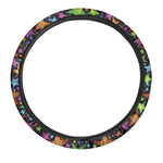 Fantastic Star Pattern Print Car Steering Wheel Cover