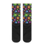 Fantastic Star Pattern Print Crew Socks