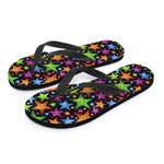 Fantastic Star Pattern Print Flip Flops