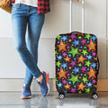 Fantastic Star Pattern Print Luggage Cover