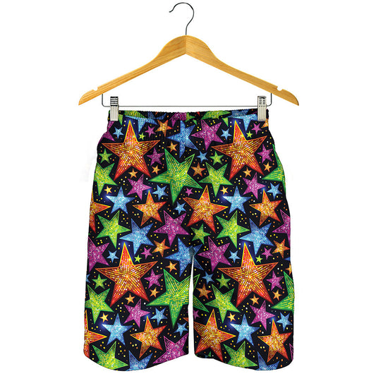 Fantastic Star Pattern Print Men's Shorts