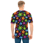 Fantastic Star Pattern Print Men's T-Shirt