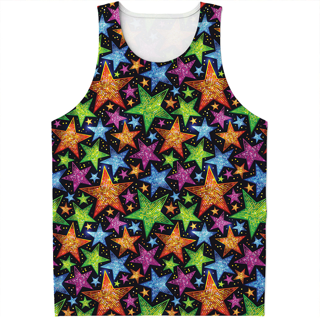 Fantastic Star Pattern Print Men's Tank Top