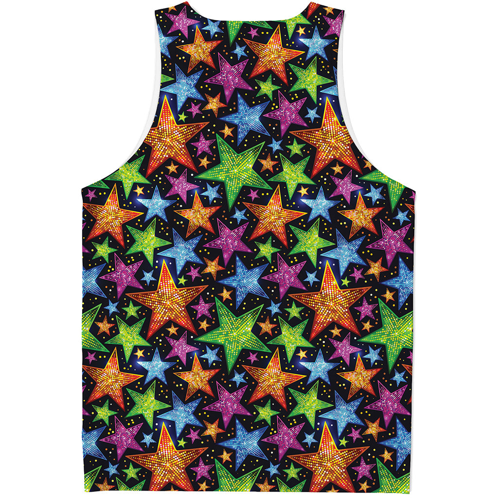 Fantastic Star Pattern Print Men's Tank Top