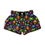 Fantastic Star Pattern Print Muay Thai Boxing Shorts