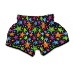 Fantastic Star Pattern Print Muay Thai Boxing Shorts