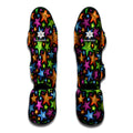 Fantastic Star Pattern Print Muay Thai Shin Guards