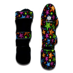 Fantastic Star Pattern Print Muay Thai Shin Guard