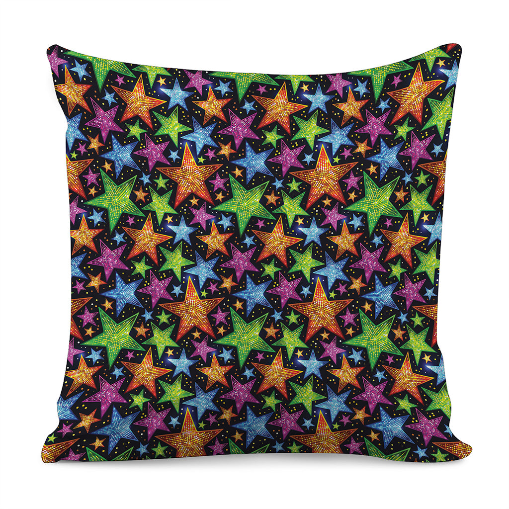 Fantastic Star Pattern Print Pillow Cover