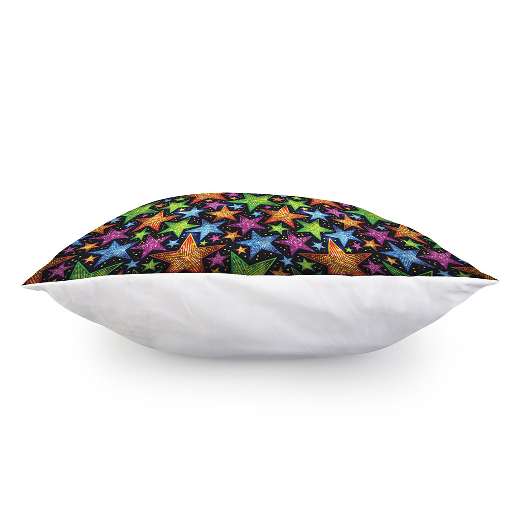 Fantastic Star Pattern Print Pillow Cover