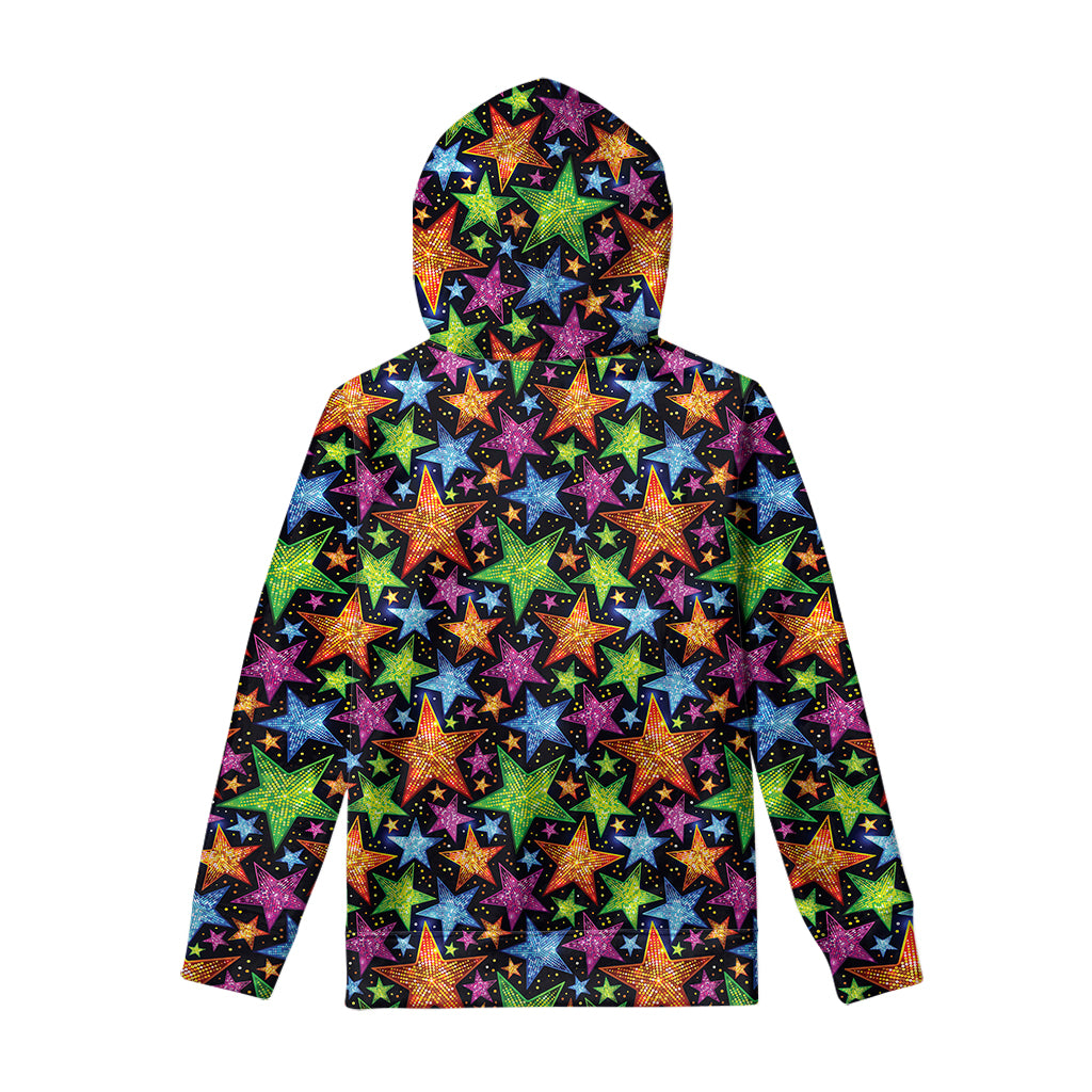 Fantastic Star Pattern Print Pullover Hoodie
