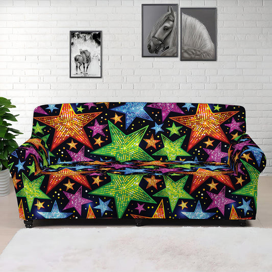 Fantastic Star Pattern Print Sofa Cover