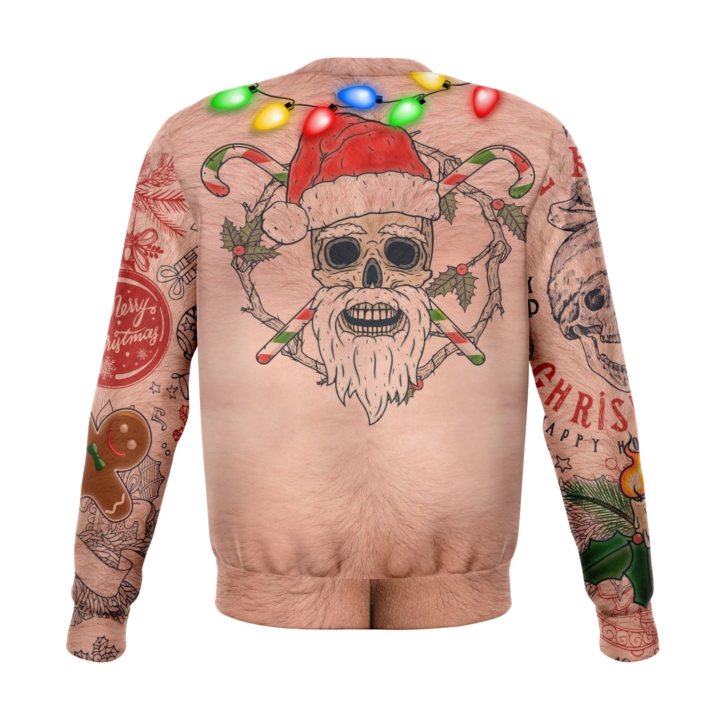 Topless Xmas Life Ugly Christmas Sweater