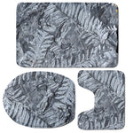 Fern Fossil Print 3 Piece Bath Mat Set