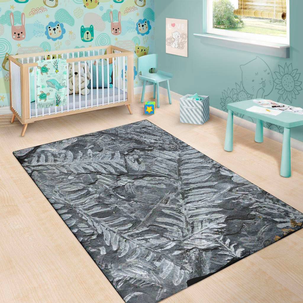 Fern Fossil Print Area Rug