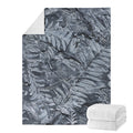 Fern Fossil Print Blanket