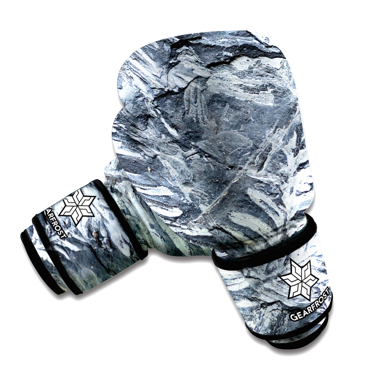 Fern Fossil Print Boxing Gloves