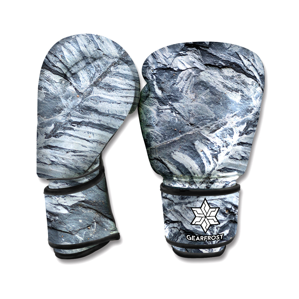 Fern Fossil Print Boxing Gloves