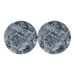 Fern Fossil Print Car Coasters